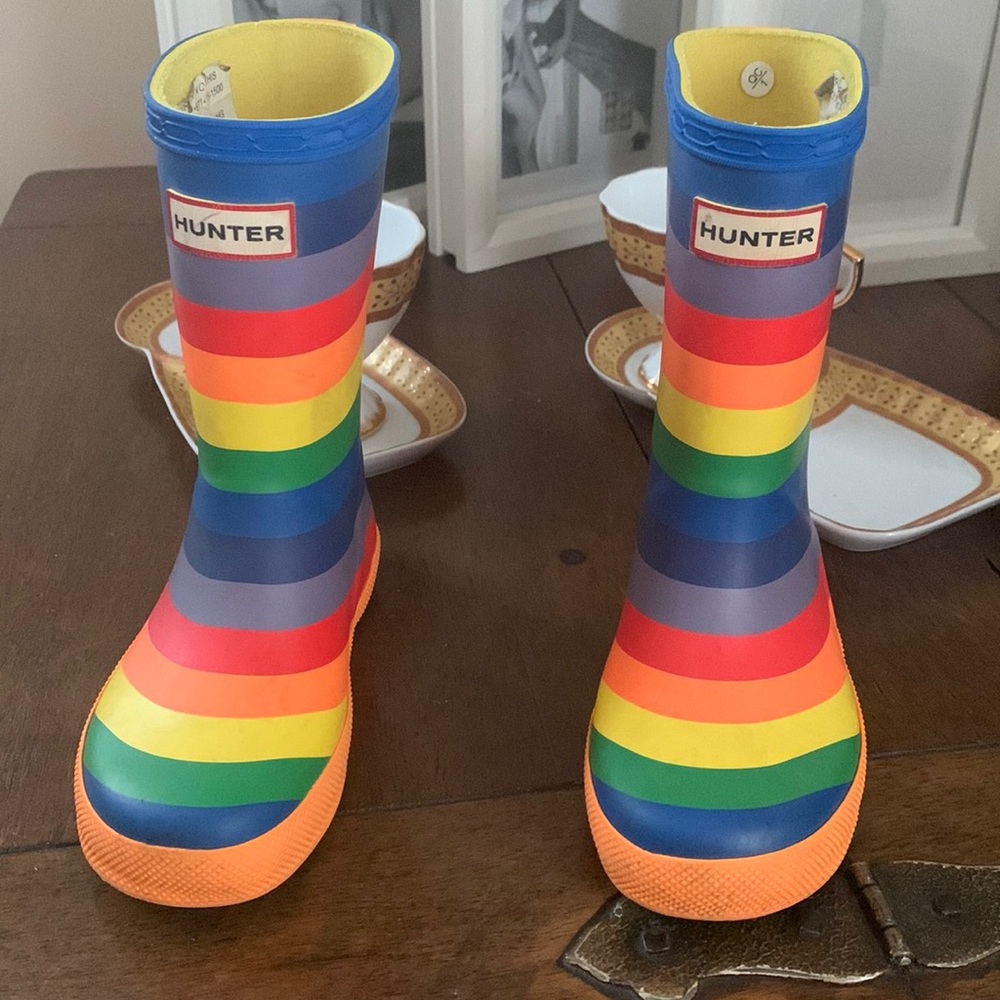 TODDLER RAINBOW HUNTER RAIN BOOTS